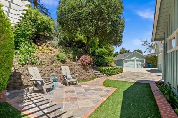 Backyard, Detached Garage, Exterior
