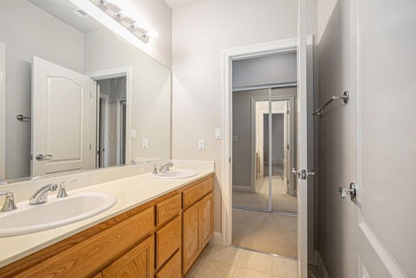 Bathroom, Dual Sink Vanities, Glass Shower, Interior