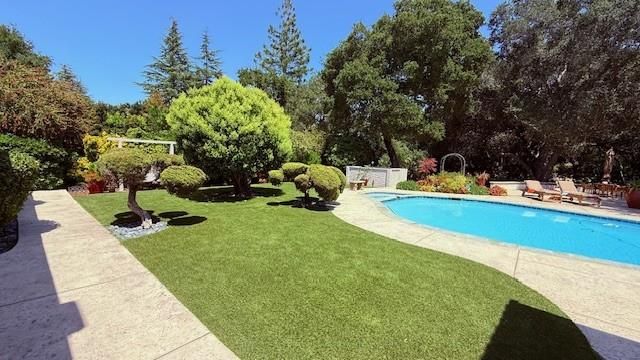 Backyard, Exterior, Pool