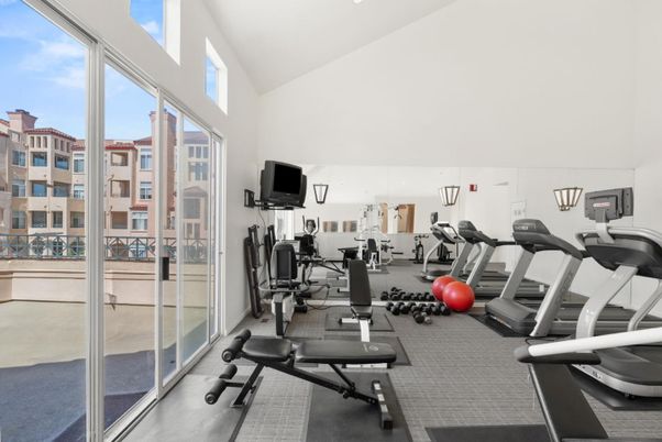 Fitness Equipment, Gym, Interior