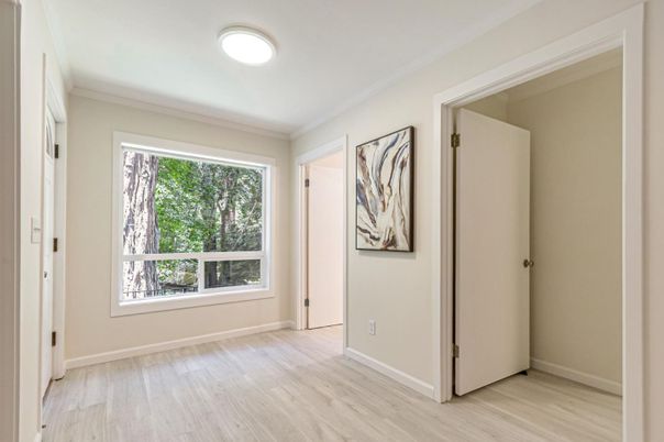 Empty room, Interior, Wood Texture Flooring