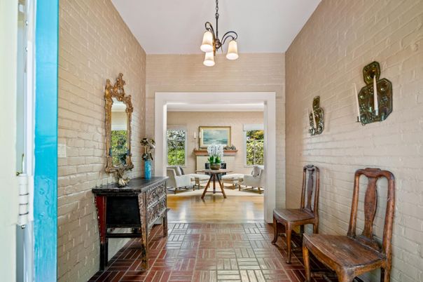 Chandelier, Interior, Pendant Lights, Stone Walls