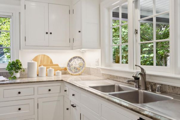 Interior, Kitchen, Tile Countertops