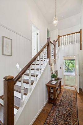 Interior, Pendant Lights, Wood Texture Flooring