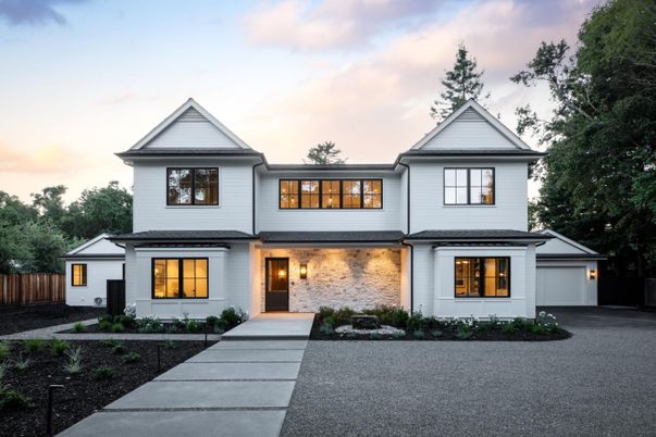Attached, Exterior, Facade, Farmhouse