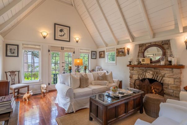 Fireplace, Interior, Living room, Wood Texture Flooring