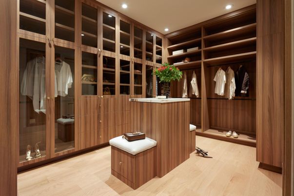 Interior, Recessed Lighting, Walk-in Closets, Wood Texture Flooring