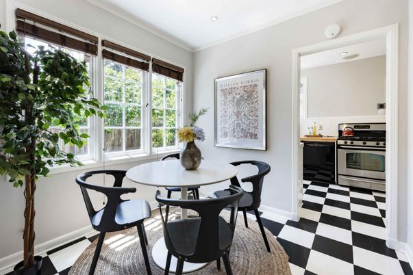 Dining room, Interior, Kitchen, Recessed Lighting, Stainless Steel Appliances