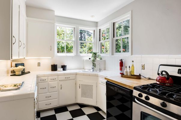 Interior, Kitchen, Tile Countertops