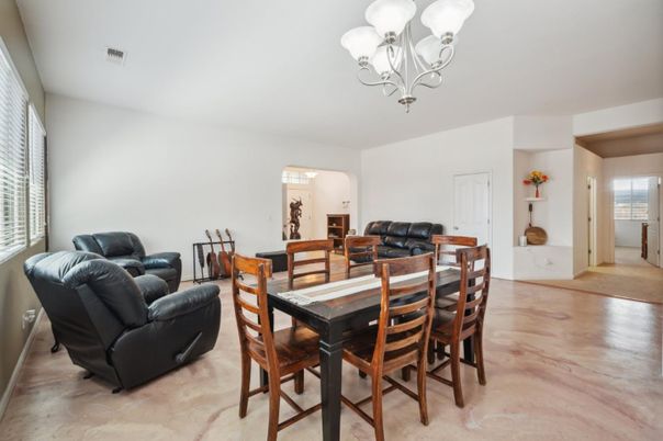 Chandelier, Dining room, Interior, Living room, Wood Texture Flooring