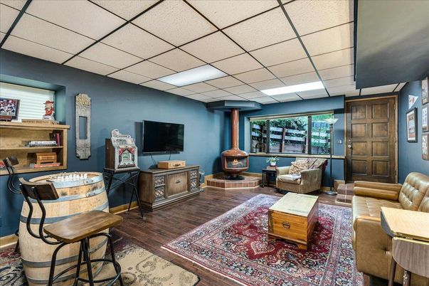 Fireplace, Interior, Living room, Wood Texture Flooring