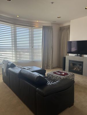 Fireplace, Interior, Living room, Recessed Lighting