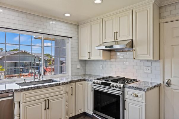Interior, Kitchen, Recessed Lighting, Stainless Steel Appliances