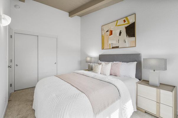 Bedroom, Interior, Wooden Beams