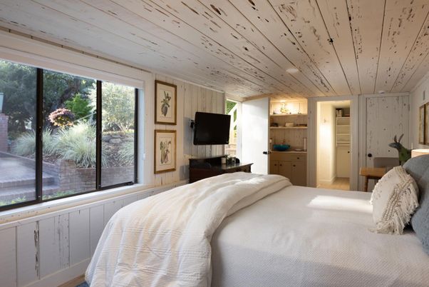 Bedroom, Interior, Wooden Ceilings