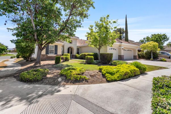 Attached, Backyard, Exterior, Facade, Mediterranean