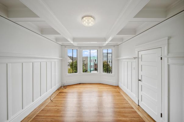 Empty room, Interior, Wood Texture Flooring
