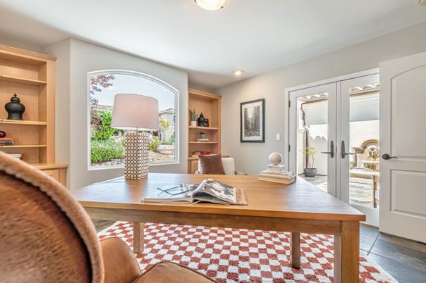 Home Office, Interior, Recessed Lighting