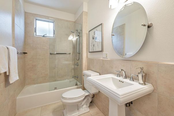 Bathroom, Glass Shower, Interior