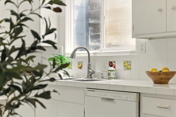 Interior, Kitchen, Tile Countertops