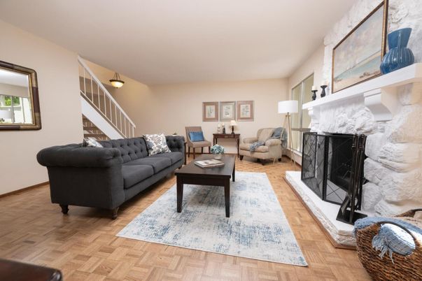 Fireplace, Interior, Living room, Wood Texture Flooring