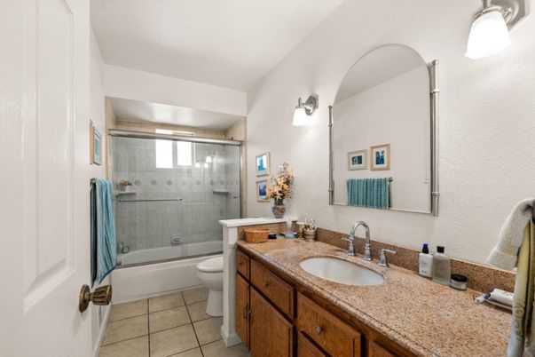 Bathroom, Dual Sink Vanities, Glass Shower, Interior