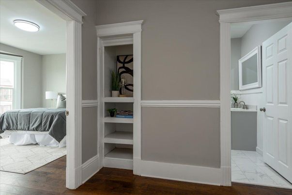 Bedroom, Interior, Marble, Wood Texture Flooring