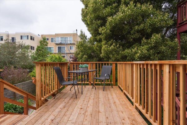 Exterior, Wood Texture Flooring