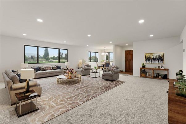 Interior, Living room, Pendant Lights, Recessed Lighting