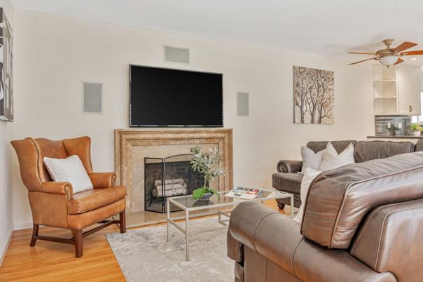 Fireplace, Interior, Living room, Wood Texture Flooring