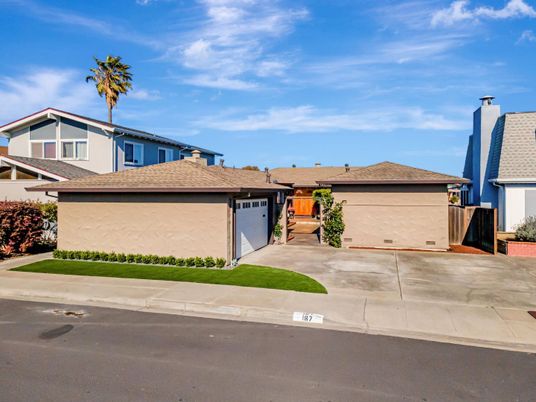 Attached, Detached Garage, Exterior, Facade, Ranch