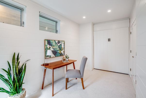 Home Office, Interior, Recessed Lighting