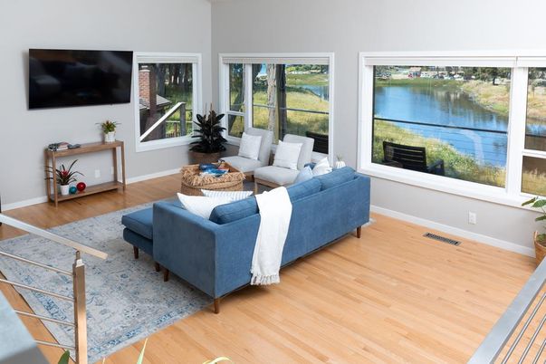 Interior, Living room, Water, Wood Texture Flooring