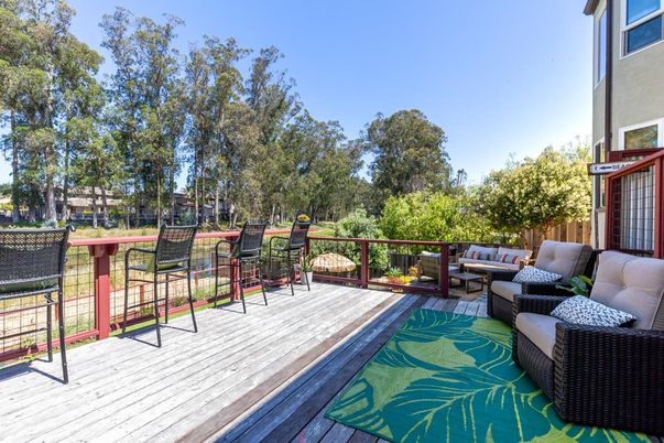 Exterior, Wood Texture Flooring
