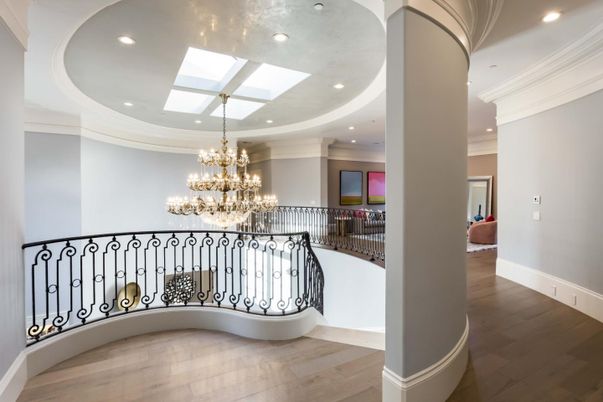 Chandelier, Interior, Recessed Lighting, Wood Texture Flooring