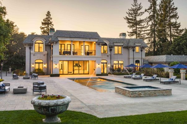Exterior, Facade, Pool, French Provincial