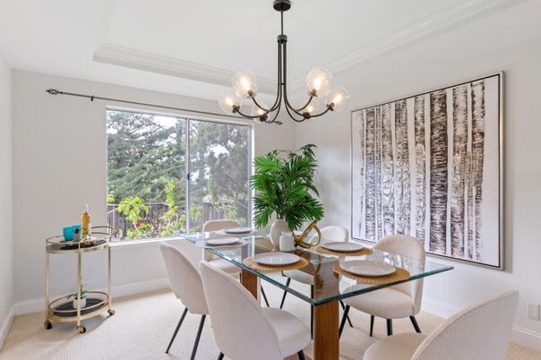 Chandelier, Dining room, Interior
