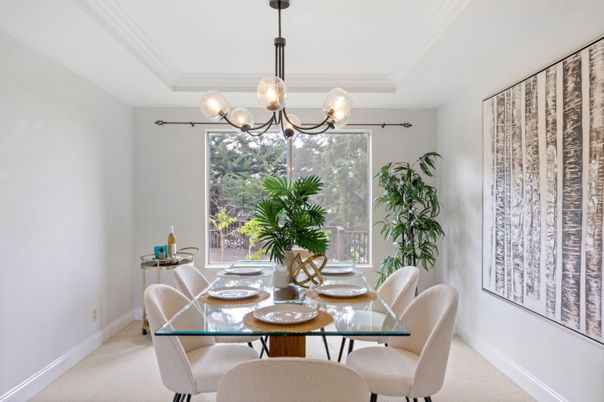 Chandelier, Dining room, Interior