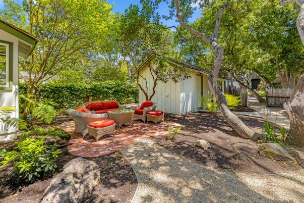 Backyard, Detached Garage, Exterior