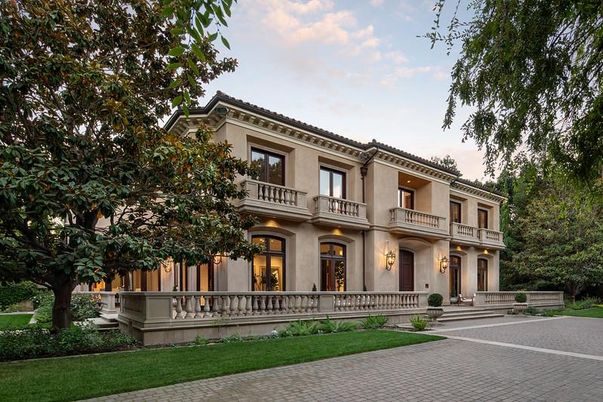 Backyard, Exterior, Facade, Mediterranean