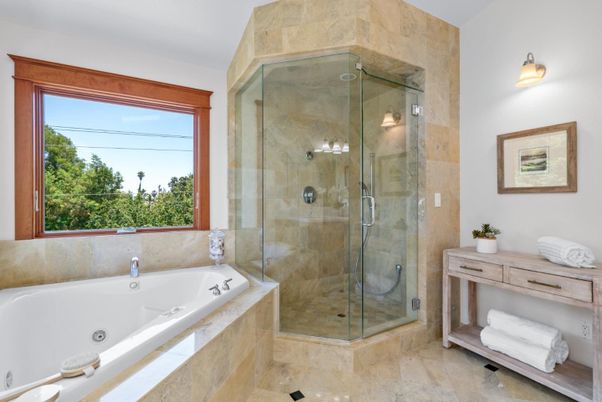 Bathroom, Glass Shower, Interior