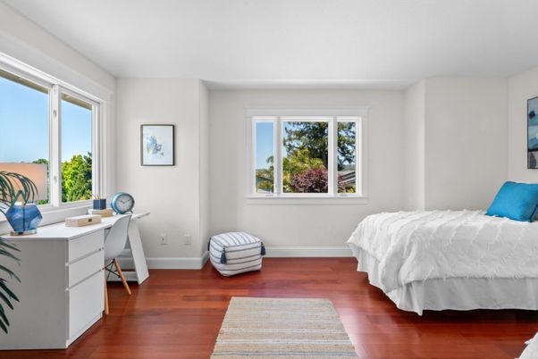 Bedroom, Home Office, Interior, Wood Texture Flooring