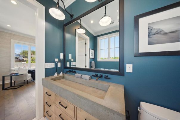 Bathroom, Interior, Pendant Lights, Recessed Lighting