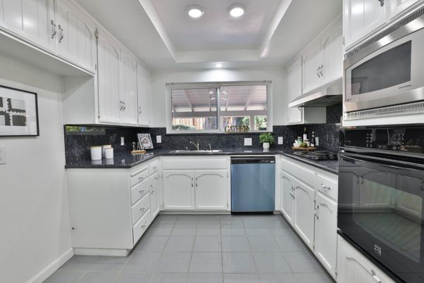 Interior, Kitchen, Recessed Lighting, Stainless Steel Appliances