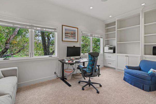 Home Office, Interior, Recessed Lighting