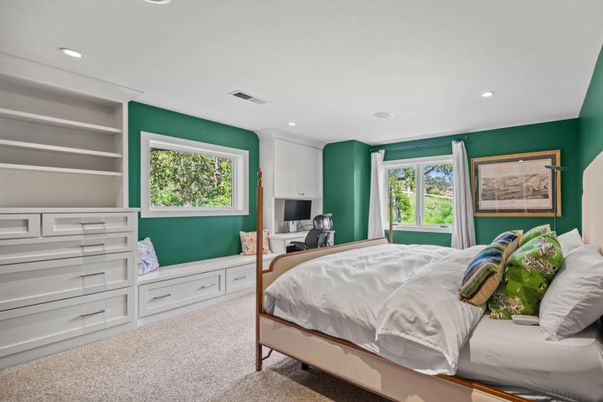 Bedroom, Home Office, Interior, Recessed Lighting