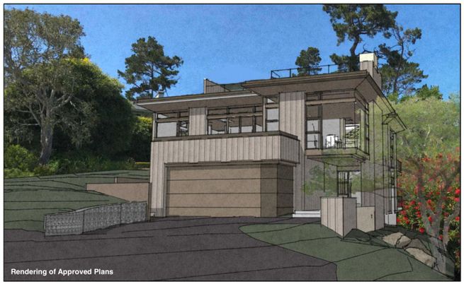 Attached, Exterior, Facade, Modern