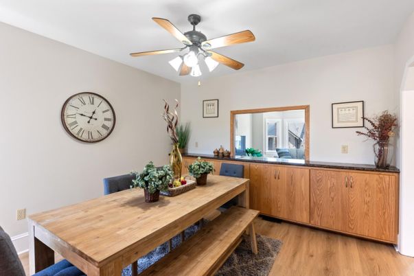 Dining room, Interior, Wood Texture Flooring