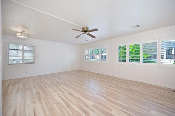 Empty room, Interior, Wood Texture Flooring