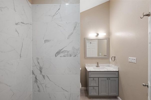 Bathroom, Interior, Marble Walls